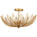 Потолочный светильник Золотые листья  Golden Petals варинант исполнения - 3 | Loft Concept в Саратове
