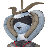 Кукла из джинсовой одежды и армейских палаток Rusalka Jeans&Tents варинант исполнения - 4 | Loft Concept в Саратове