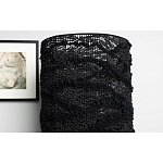 Напольная лампа черная с текстильными элементами "ЯРВИ" варинант исполнения - 3 | Loft Concept в Саратове