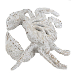 Статуэтка краб с детализированной текстурой в белом цвете Marine Accessories варинант исполнения - 2 | Loft Concept в Саратове