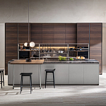 Кухонный гарнитур из камня и дерева SISTEMA XY Dada Engenereed Kitchen варинант исполнения - 1 | Loft Concept в Саратове