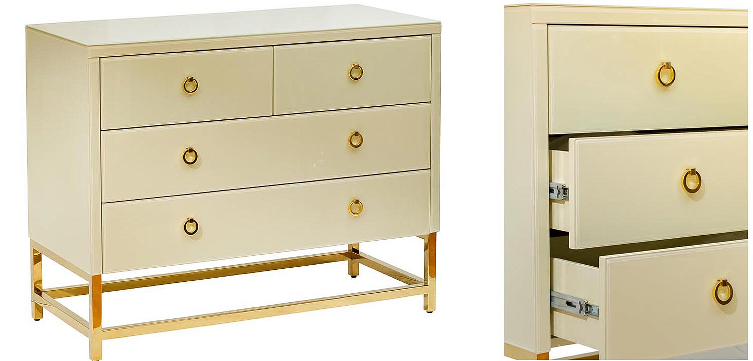 Комод в стиле модерн Marinella Beige Commode Бежевый Комод в стиле модерн Marinella Beige Commode Бежевый - Loft-Concept в Саратове