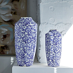 Ваза с синим цветочным узором Blue & White Ornament  варинант исполнения - 2 | Loft Concept в Саратове
