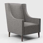 Мебельная ткань Шенилл серый цвет 142 см T4-46 варинант исполнения - 4 | Loft Concept в Саратове