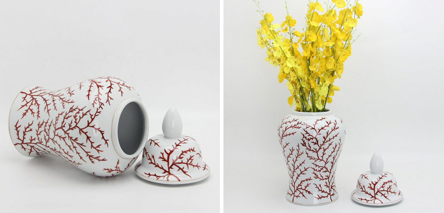 Ваза White Vase Branches Ваза White Vase Branches - Loft-Concept в Саратове