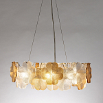 Люстра с рельефным стеклом Chandelier Ingrid варинант исполнения - 6 | Loft Concept в Саратове