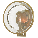 Бра круглое с прозрачным рельефным плафоном Crystal Prism варинант исполнения - 2 | Loft Concept в Саратове