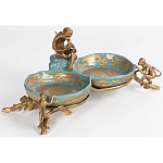 Блюдо двойное из фарфора Crogy варинант исполнения - 3 | Loft Concept в Саратове