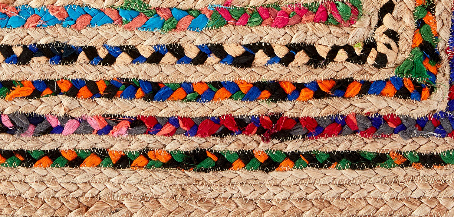 Ковер Carpet Track Multicolored джут и хлопок Ковер Carpet Track Multicolored джут и хлопок - Loft-Concept в Саратове