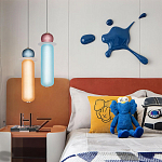 Подвесной светильник с стеклянным плафоном Peggy варинант исполнения - 3 | Loft Concept в Саратове