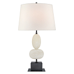 Настольная лампа на фигурном мраморном основании Conundrum варинант исполнения - 1 | Loft Concept в Саратове