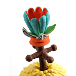 Статуэтка тропический фрукт Pandora Tropical Fruit Yellow Emerald Flower варинант исполнения - 3 | Loft Concept в Саратове