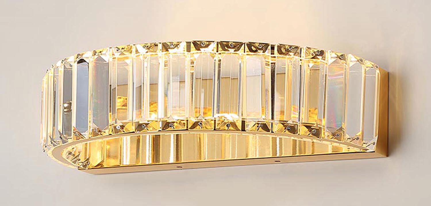 Бра Crystal Shine Linda Gold Wall Lamp A Бра Crystal Shine Linda Gold Wall Lamp A - Loft-Concept в Саратове