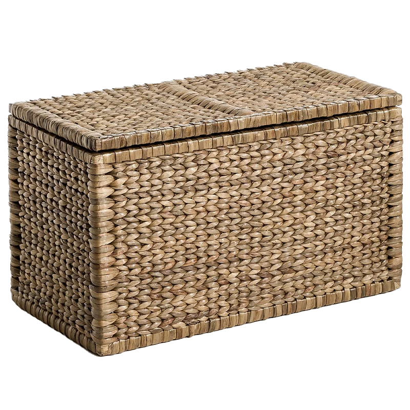 Плетеный сундук Laure Wicker Box Коричневый Плетеный сундук Laure Wicker Box Коричневый в Саратове | Loft Concept