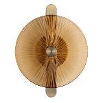 Бра с круглым стеклянным плафоном Gingham варинант исполнения - 2 | Loft Concept в Саратове