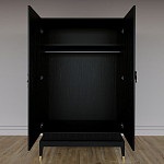 Платяной шкаф Elsa Dreams Black с 2-мя фасадами варинант исполнения - 3 | Loft Concept в Саратове