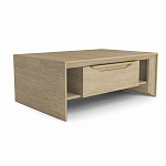 Стол журнальный с ящиками и открытыми полками Flowchart варинант исполнения - 2 | Loft Concept в Саратове
