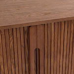 Буфет с двумя раздвижными дверцами Toinette Brown Wooden Cupboard варинант исполнения - 4 | Loft Concept в Саратове