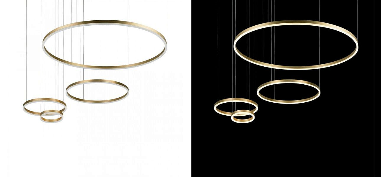 Люстра Neo Circles Gold II Люстра Neo Circles Gold II - Loft-Concept в Саратове