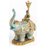 Фарфоровый подсвечник Слон с эмоцией Fluens варинант исполнения - 3 | Loft Concept в Саратове