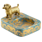Пепельница фарфоровая Dog варинант исполнения - 1 | Loft Concept в Саратове