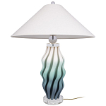 Настольная лампа с абажуром Green Wave варинант исполнения - 3 | Loft Concept в Саратове