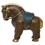 Статуэтка из бронзы в виде лошади Animals Bronze варинант исполнения - 2 | Loft Concept в Саратове
