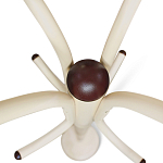 Вешалка напольная бежевая с 4-мя металлическими крючками Noble Branches варинант исполнения - 4 | Loft Concept в Саратове