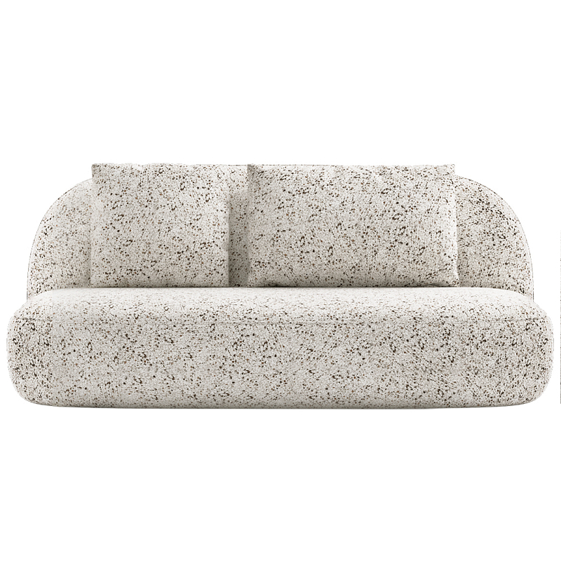 Двухместный диван Orus Белый в Саратове | Loft Concept 