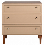 Комод бежевый из массива бука с 3-мя ящиками Wenge Light варинант исполнения - 2 | Loft Concept в Саратове