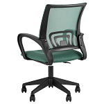 Офисное кресло с основанием из черного пластика Desk chairs Green варинант исполнения - 5 | Loft Concept в Саратове