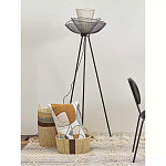 Торшер с трехъярусным плафоном из металлической сетки Metal Mesh Floor Lamp варинант исполнения - 3 | Loft Concept в Саратове