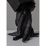Скульптура «Окаменелый рост», Черный объект варинант исполнения - 3 | Loft Concept в Саратове