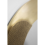 Зеркало золотое со вставками в виде геометрических фигур варинант исполнения - 3 | Loft Concept в Саратове