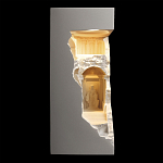 Встраиваемый в стену гипсовый светильник под покраску в античном стиле Antiquity Athena варинант исполнения - 7 | Loft Concept в Саратове