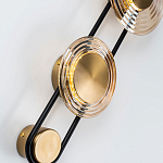 Бра со стеклянными плафонами в форме дисков Savio Brown Glass Disc Light варинант исполнения - 2 | Loft Concept в Саратове