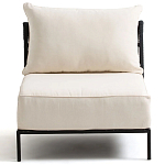 Уличное кресло Alaric Armchair Black варинант исполнения - 2 | Loft Concept в Саратове