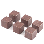 Камни для охлаждения виски из красного лемезита Natural Stone Cube варинант исполнения - 3 | Loft Concept в Саратове