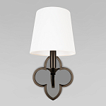 Бра с белым текстильным абажуром и фигурным основанием с зеркальной вставкой Vitorino варинант исполнения - 18 | Loft Concept в Саратове