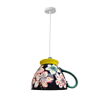 Подвесные светильники в виде чаши с цветочным орнаментом Flower Reversal варинант исполнения - 3 | Loft Concept в Саратове