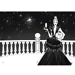 Megan Hess. Te Lttle Blk Dess варинант исполнения - 3 | Loft Concept в Саратове