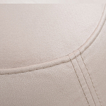 Кресло без подлокотников бежевое с принтом Macrocosm варинант исполнения - 4 | Loft Concept в Саратове