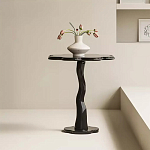 Дизайнерский журнальный стол в виде чёрного цветка Ludox варинант исполнения - 1 | Loft Concept в Саратове