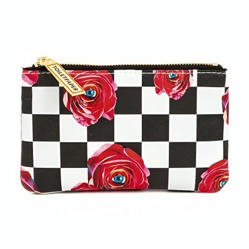 Кошелек Seletti Roses on Chest Белый Черный Розовый Кошелек Seletti Roses on Chest Белый Черный Розовый в Саратове | Loft Concept
