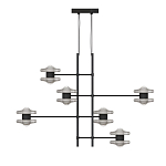 Каркасная люстра Balance варинант исполнения - 2 | Loft Concept в Саратове