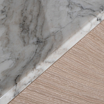 Тумба под телевизор с мраморной столешницей Uniqueness Marble варинант исполнения - 5 | Loft Concept в Саратове