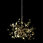 Подвесной светильник с металлическими круглыми элементами Terzani Argent варинант исполнения - 7 | Loft Concept в Саратове