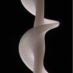 Люстра с белым скрученным плафоном Golden Swirl варинант исполнения - 6 | Loft Concept в Саратове