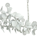 Линейная люстра White Eucalyptus Branches Lighting Chandelier варинант исполнения - 3 | Loft Concept в Саратове