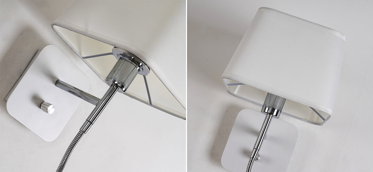 Бра с абажуром и гибким спотом Trumpet Lamp Бра с абажуром и гибким спотом Trumpet Lamp - Loft-Concept в Саратове